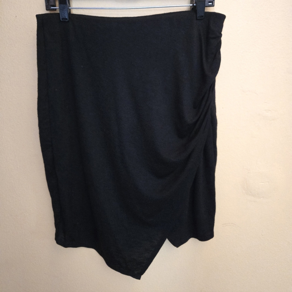 Black Knit Skirt